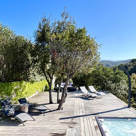 F2 Avec Jacuzzi, Petanque, A 3 Min Mer, Dans Grande Propriete Porticcio  Luaran gambar