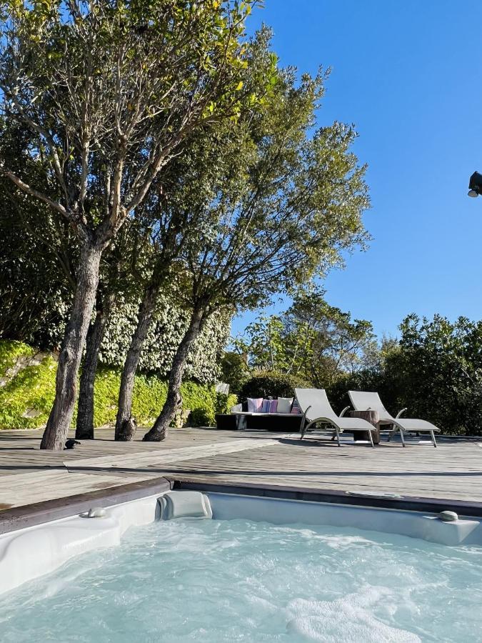F2 Avec Jacuzzi, Petanque, A 3 Min Mer, Dans Grande Propriete Porticcio  Luaran gambar